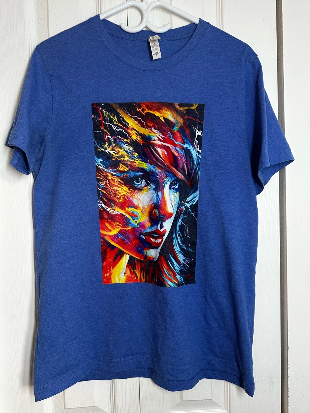 Bella Canvas Taylor swift blue Tee short sleeve #71